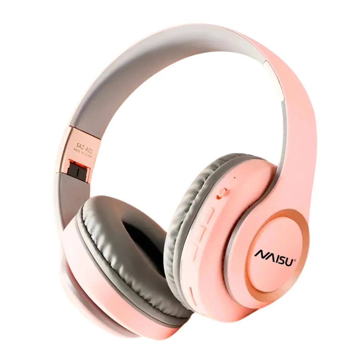 Audífonos Diadema Con Bluetooth Inalámbricos Puerto Tf Naisu