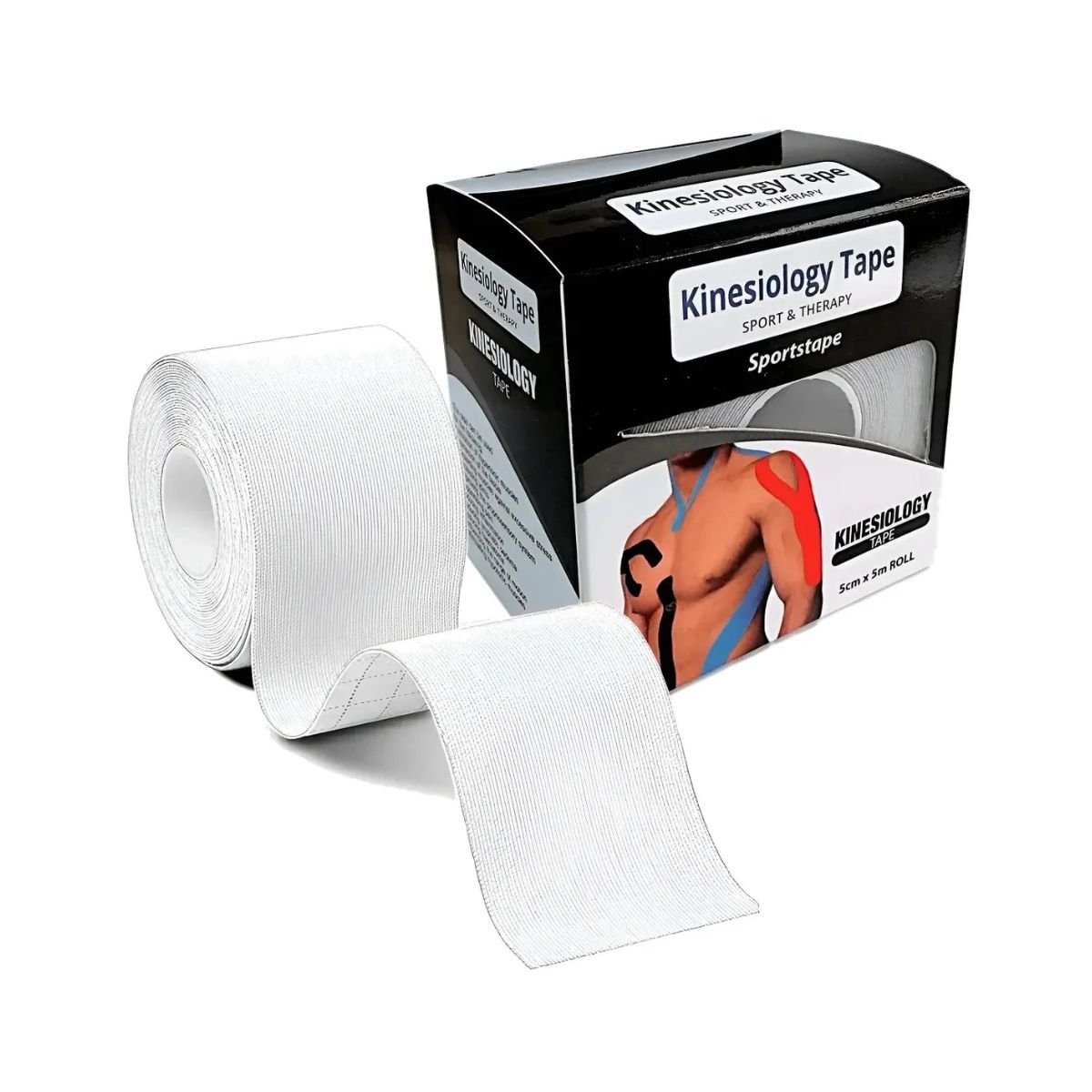 Cinta Kinesiologica Terapeutica Deportiva 5m Largo 5cm Ancho