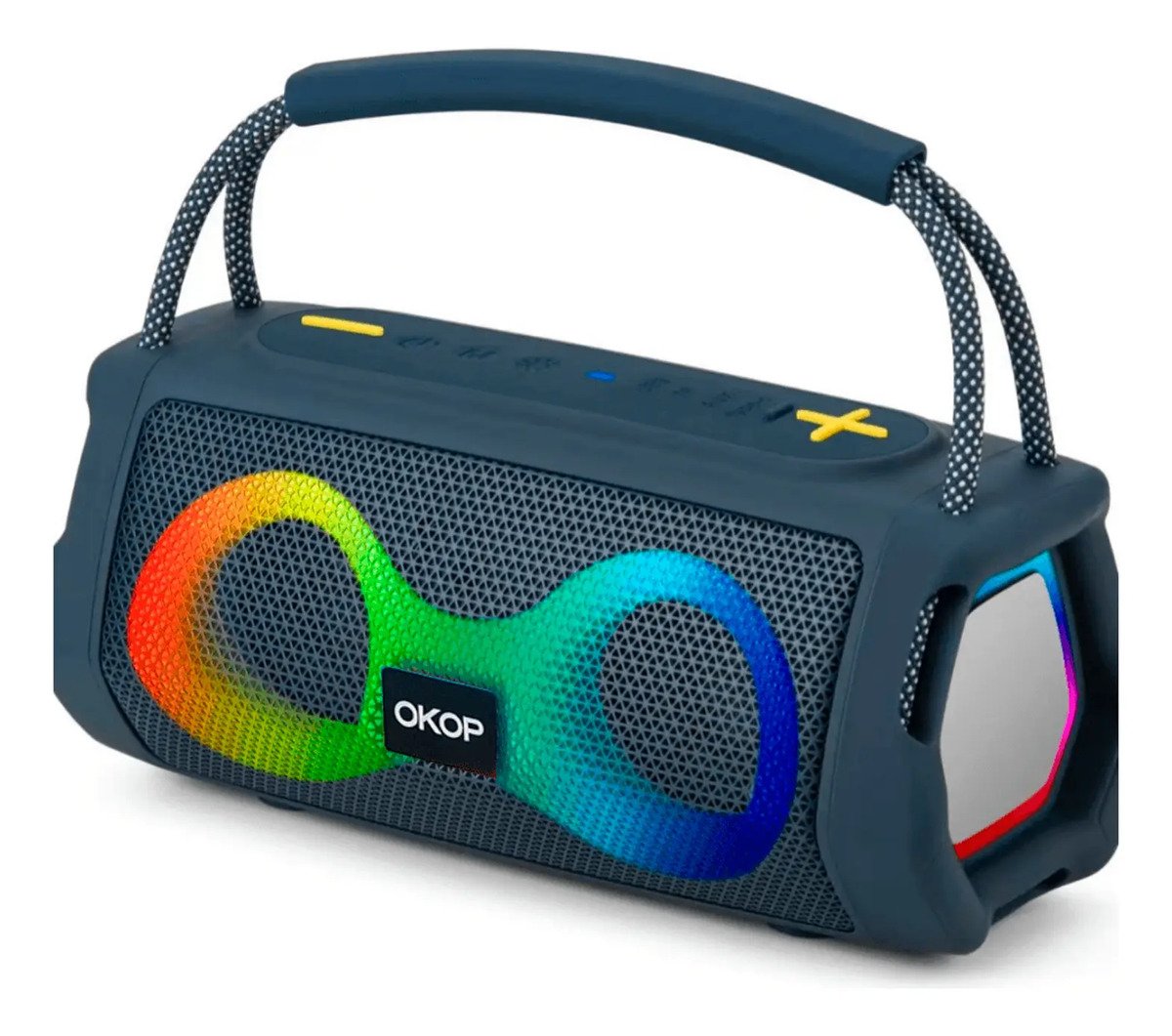 Parlante Altavoz Inalámbrico Bluetooth Portátil Con Luz Rgb