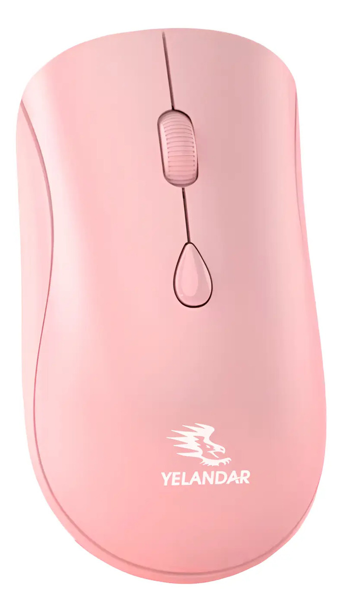 Mouse Óptico Inalámbrico Ergonómico Con Receptor Usb 1200dpi