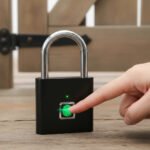 Candado Con Lector De Huella Recargable Digital Sin Llave