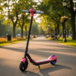 Patineta Eléctrica Para Niños Monopatín Scooter Con Luces