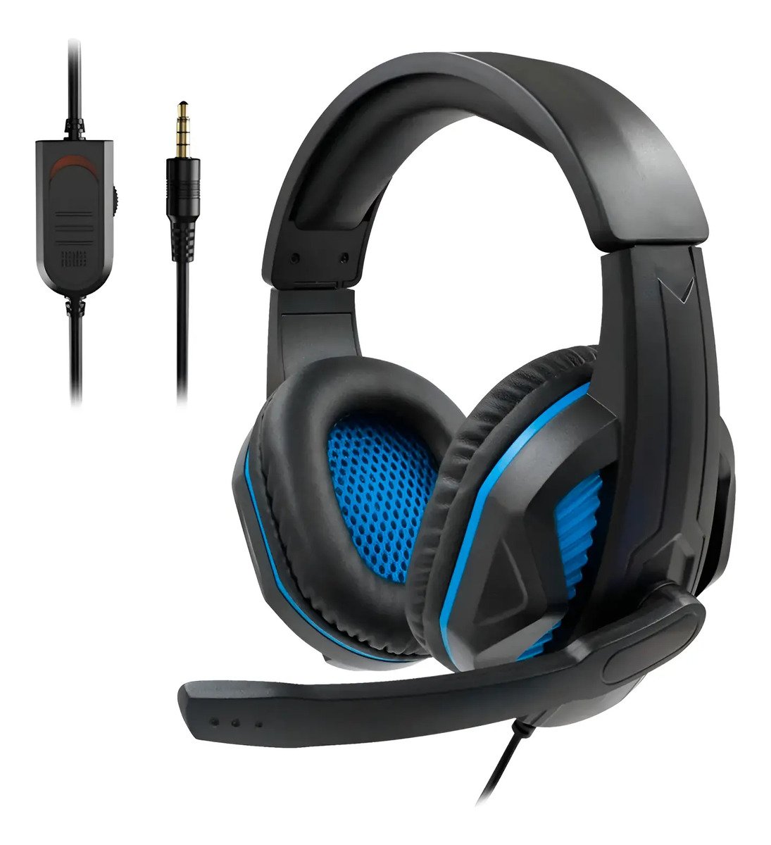 Audífonos Diadema Gamer Con Micrófono Conector 3.5mm Sez-881