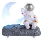 Parlante Altavoz Bluetooth De Astronauta Luz Luna Y Radio Fm