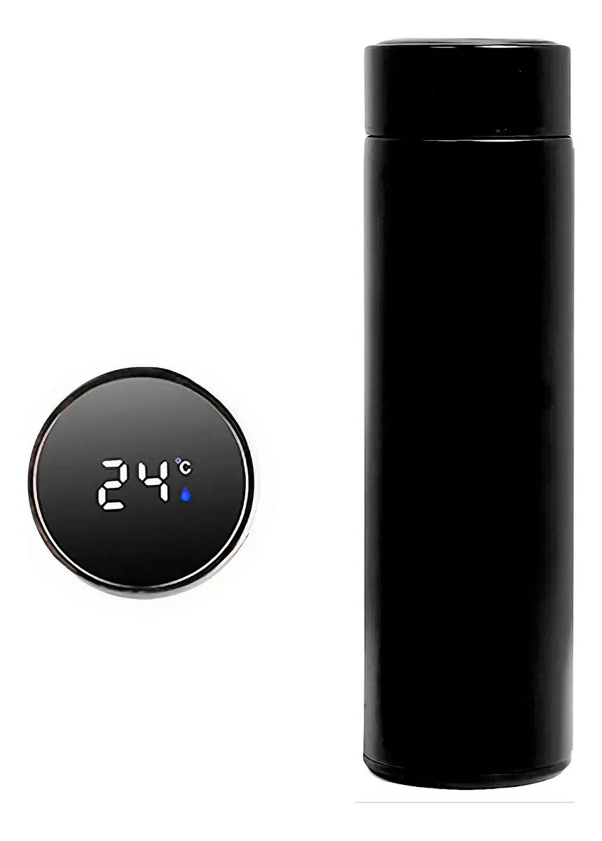 Termo De 500ml En Acero Inoxidable Con Indicador Digital