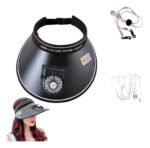 Sombrero Gorra Visera Para El Sol Con Ventilador Recargable
