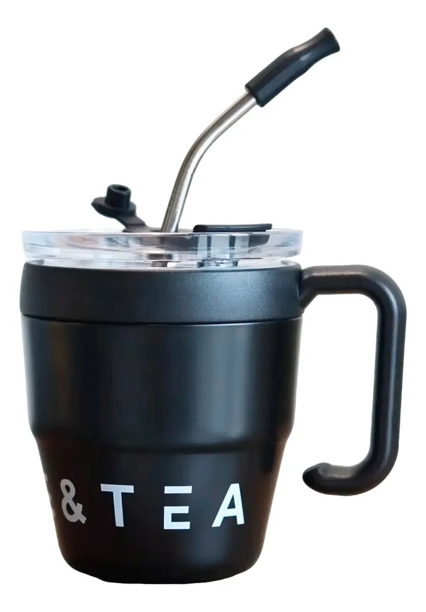 Taza De Acero Inoxidable De 480 Ml Térmica Para Coffee & Tea