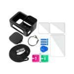 Funda Estuche Silicona Gopro Hero 13 + 3 Vidrios Protectores