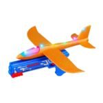 Juguete Para Niños Pistola Avión Suelta Burbujas Con Luz Led (1)