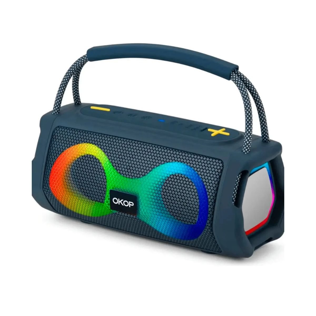 Parlante Altavoz Inalámbrico Bluetooth Portátil Con Luz Rgb