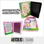 Tablero Pizarra Mágica Lcd De Dibujo Con Tarjetas Educativas (1)