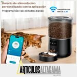 Comedero Automático Inteligente De 4l Para Gatos Perros App (11)