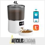 Comedero Automático Inteligente De 4l Para Gatos Perros App (11)