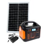 Central Estación De Carga Solar Portátil 300w + Panel De 50w