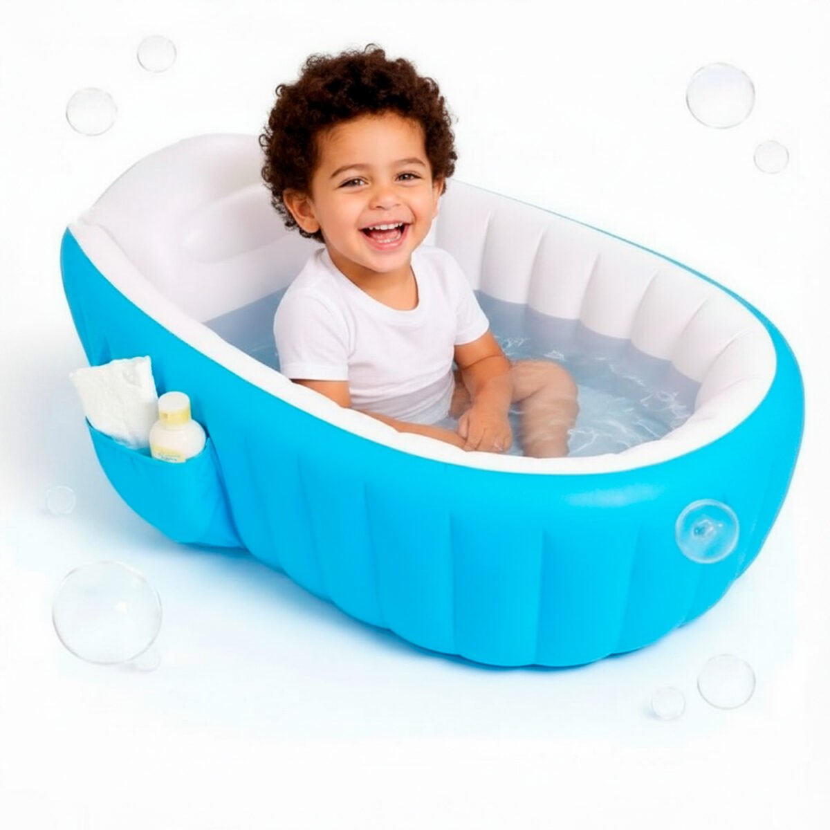 Bañera Inflable Tina Infantil Para Bebés Portátil Para Viaje