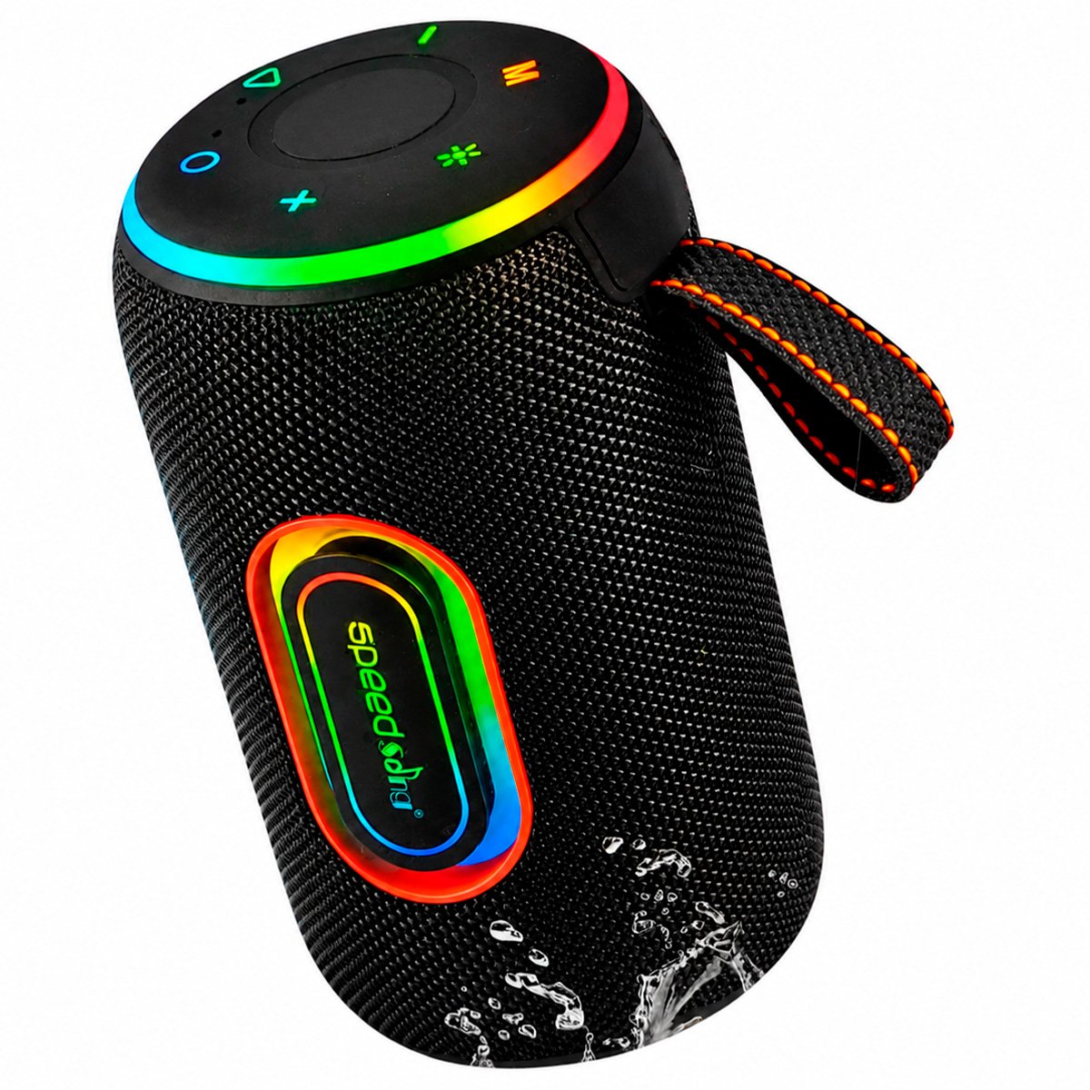 Parlante Sonido Portátil Bluetooth Inalámbrico Con Luces Rgb