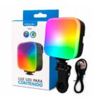 Luz Led Continua Rgb Para Fotografía Video Portátil Bolsillo