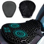Cojín Silicona En Gel Universal Para Moto Impermeable + funda