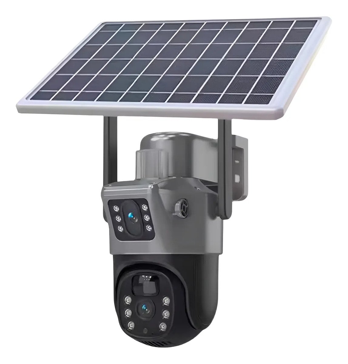 Cámara Ptz De Seguridad Wifi Para Exteriores Con Panel Solar