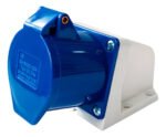 Conector Cee De Pared 220v 32a Para Carga Carros Eléctricos