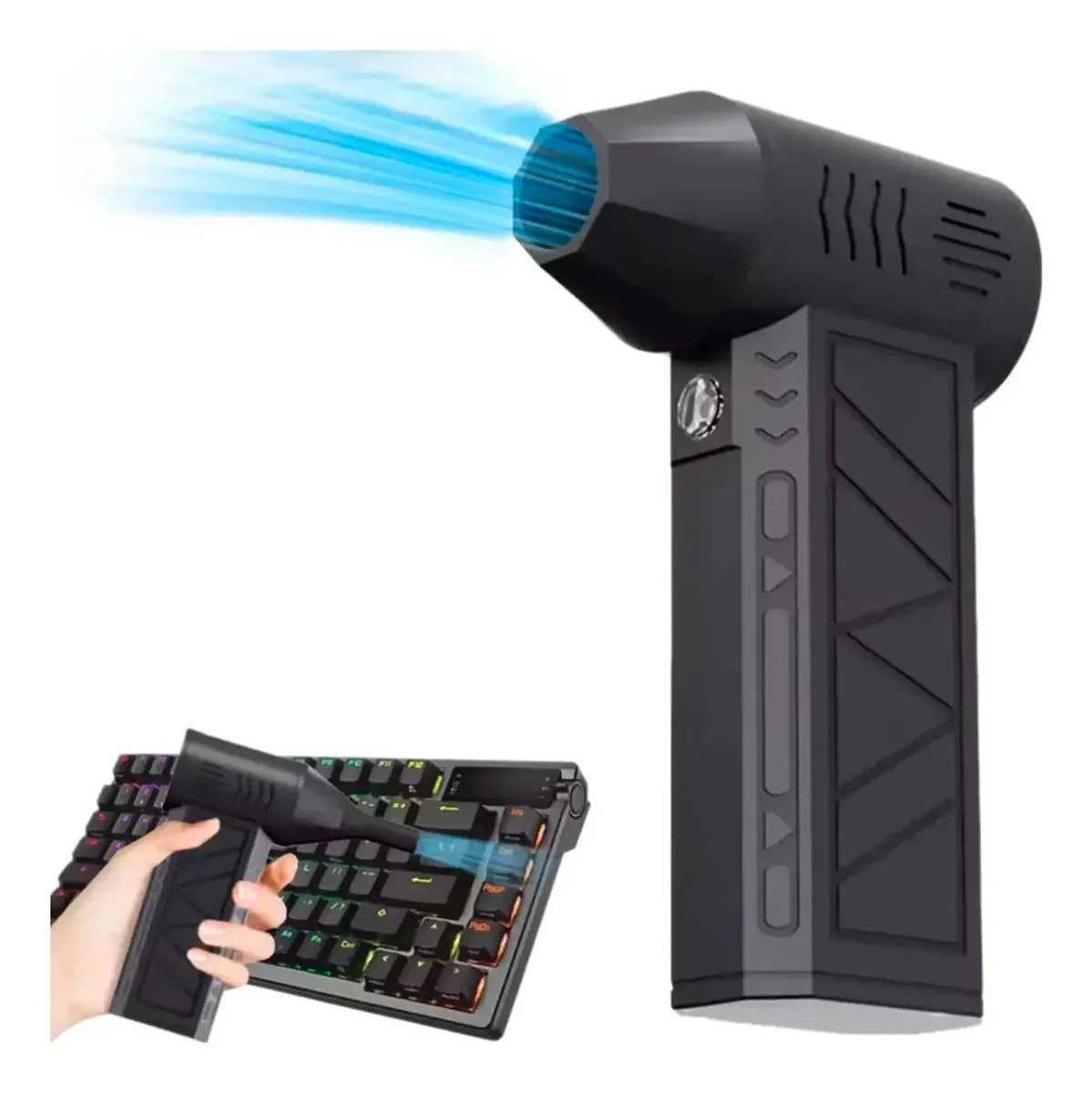 Mini Soplador Jet Fan Ventilador A Chorro Sopladora Portátil