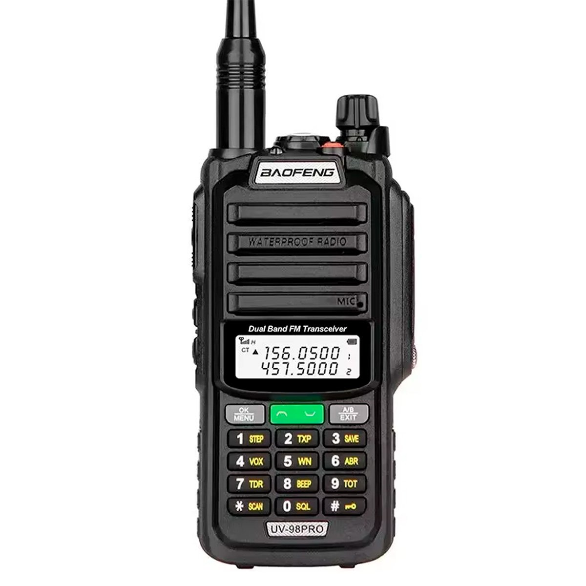Radio Teléfono con Antena Walkie Talkie Baofeng Uv98pro