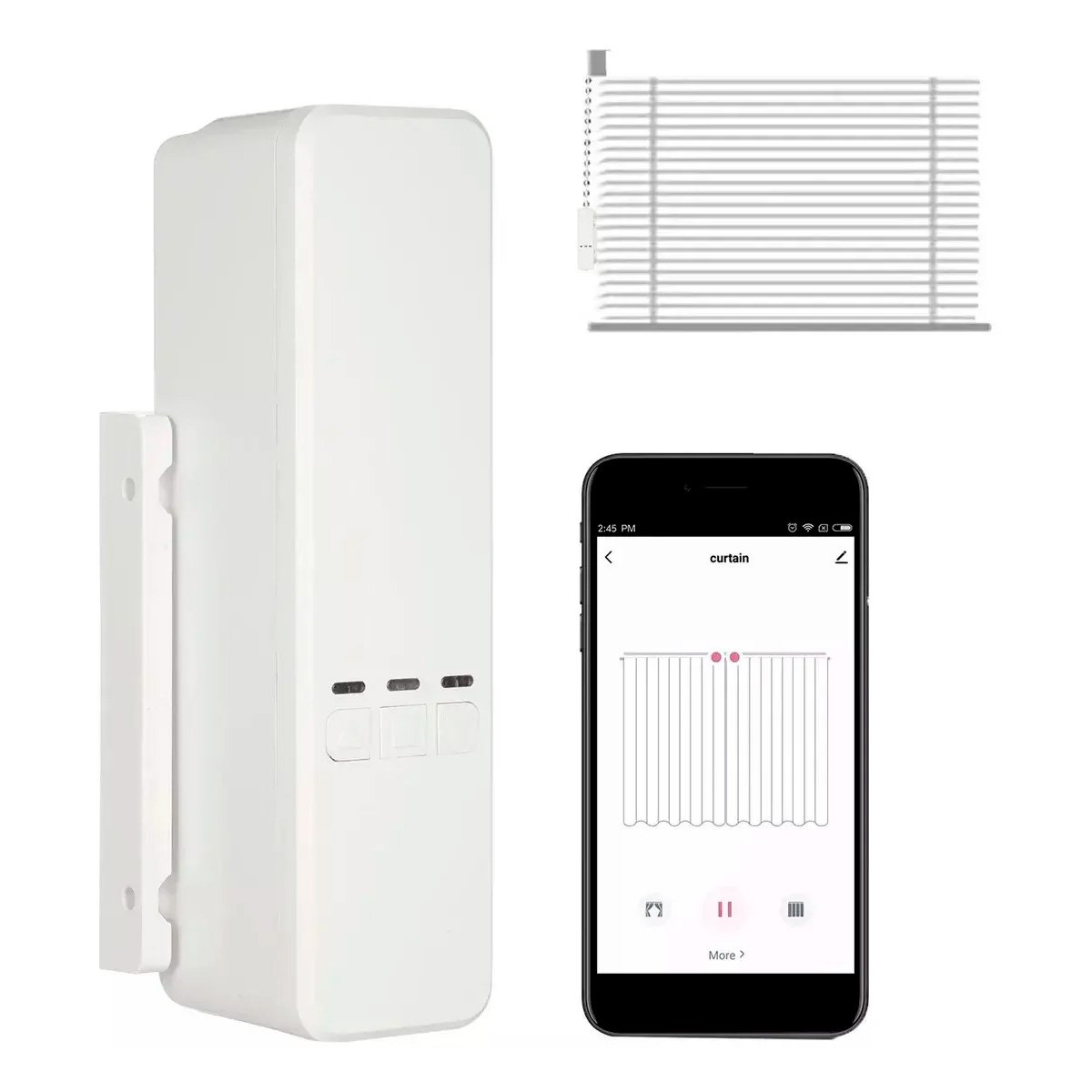 Motor De Persiana Cortina Controlador A Distancia App Alexa