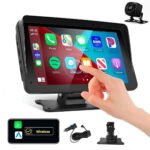 Pantalla Táctil De 7 Pulgadas Para Carro + Cámara De Reversa