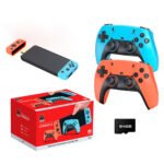 TV Mini Consola M68 de Juegos game stick HDMI 4K + Micro 64GB