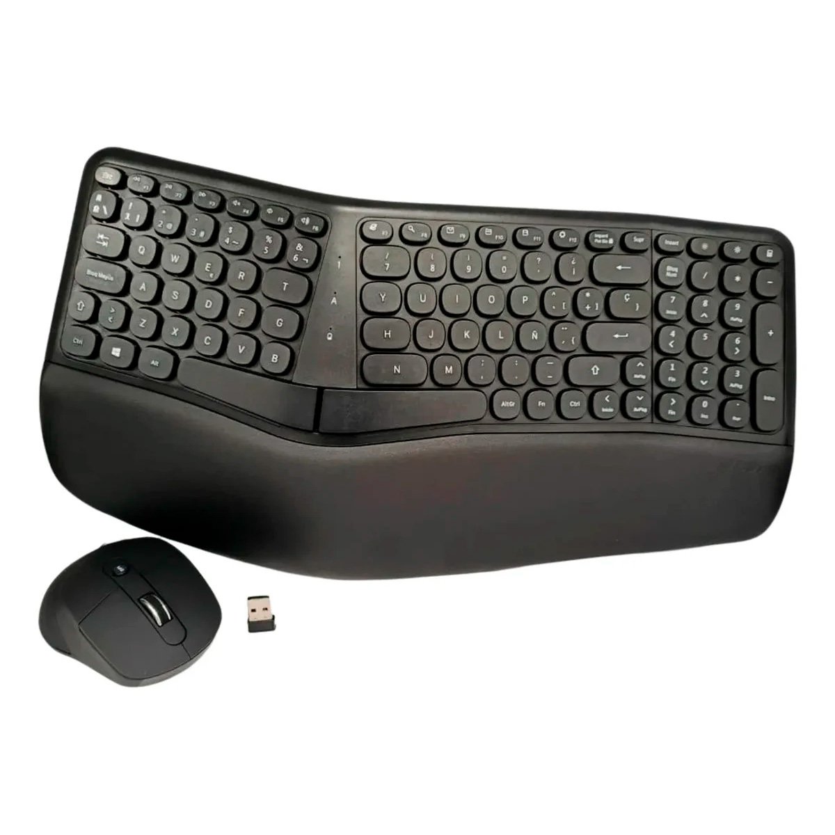 Artboard 5 Combo Kit Teclado + Mouse Inalámbrico Ergonómico En Español - Artículos Altagama