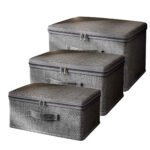 Combo De 3 Cajas Organizadoras Plegables Para Ropa M L Y Xl