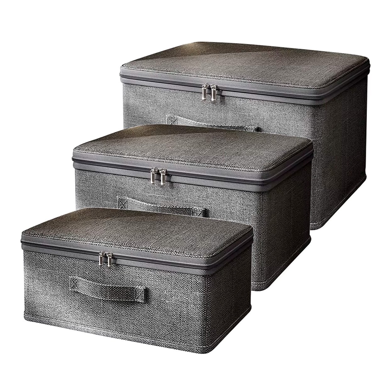 Combo De 3 Cajas Organizadoras Plegables Para Ropa M L Y Xl