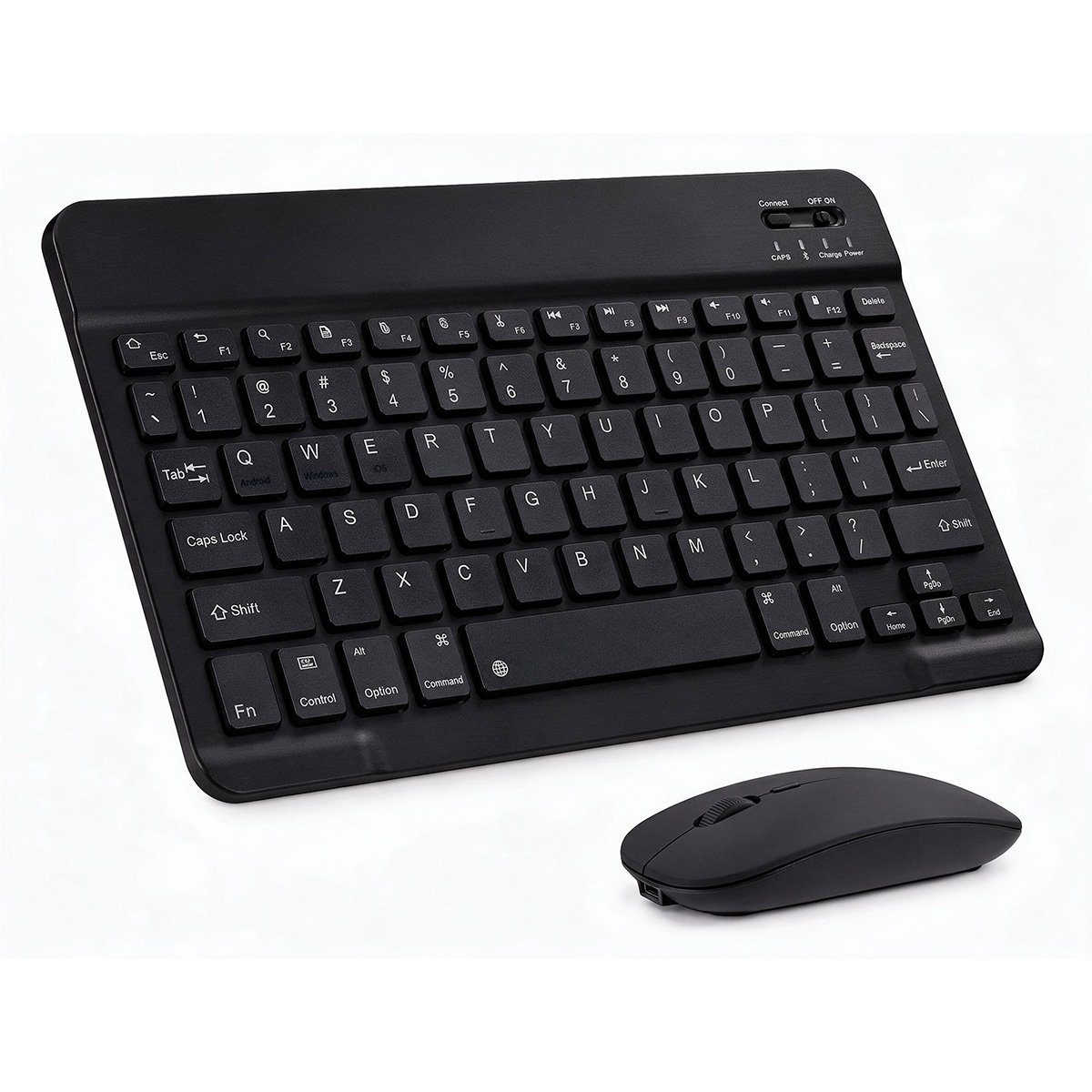 Kit Combo Teclado Ultradelgado + Mouse Bluetooth Con Letra Ñ