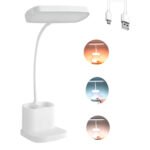 Lampara Led de escritorio Luz Cálida Y Fría Recargable Flexible