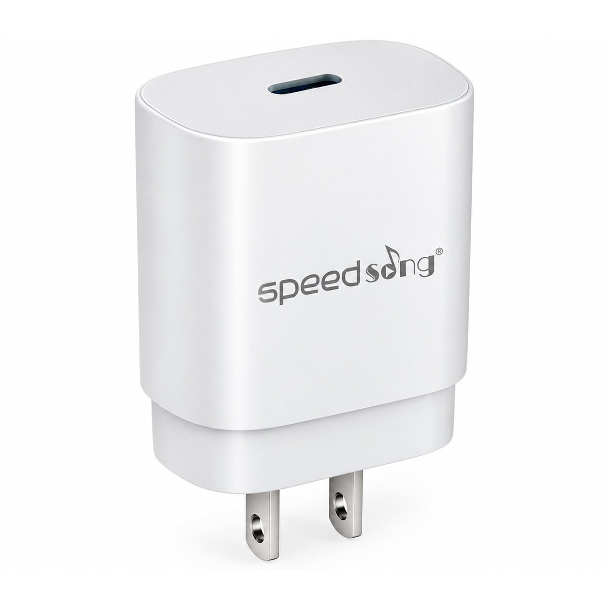 Adaptador De Pared Cargador Con Puerto Usb C A 25w Sg-121c