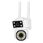Cámara Vigilancia Wifi Con Doble Lente Ptz Detección Humana