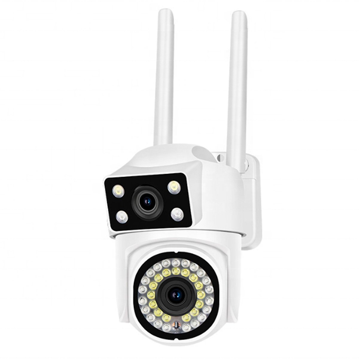 Cámara Vigilancia Wifi Con Doble Lente Ptz Detección Humana