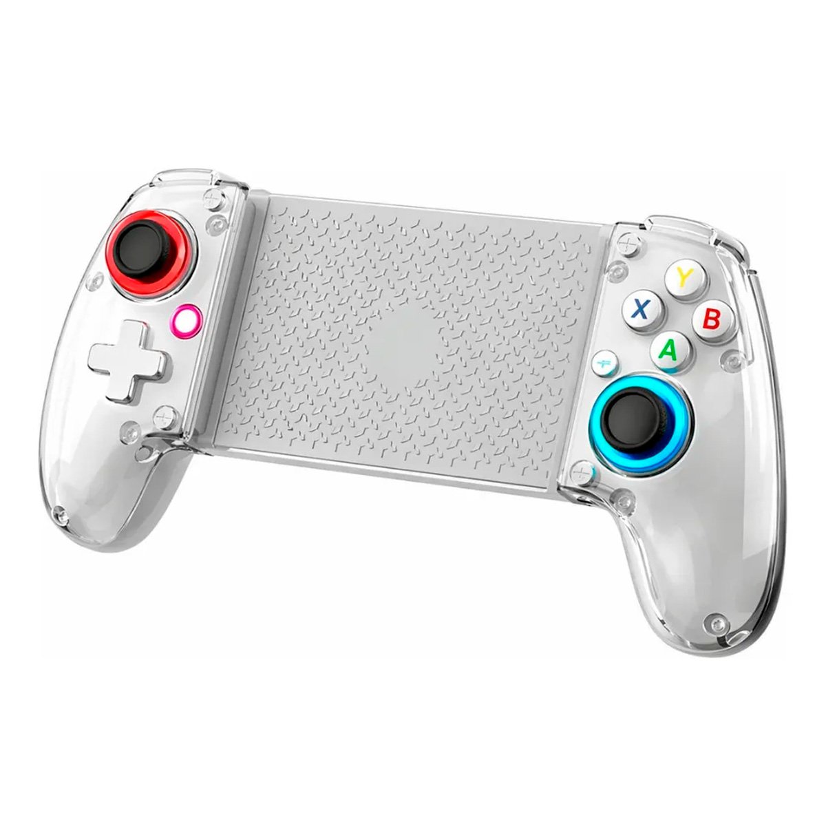 Control Gamer Extensible Con Bluetooth Para Celular O Tablet Blanco