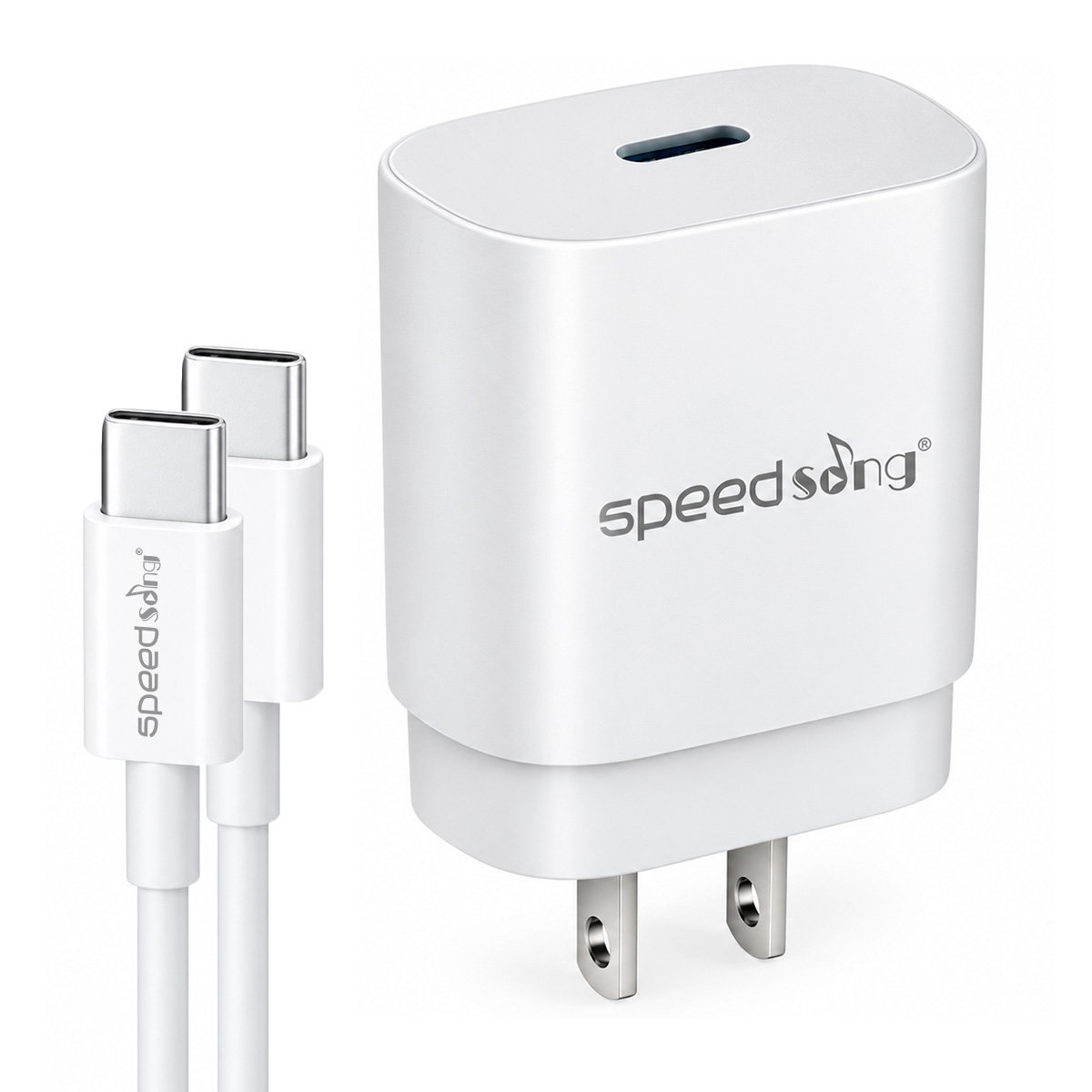 Cargador De 25w + Cable Usb C A C Sg-122c Celulares Tablets