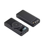 Power Bank Portátil 30000mah Carga Usb 22w E Inalámbrica 15w