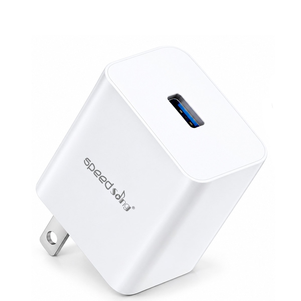 Adaptador De Pared Cargador Con Puerto Usb A 18w Sg-125c