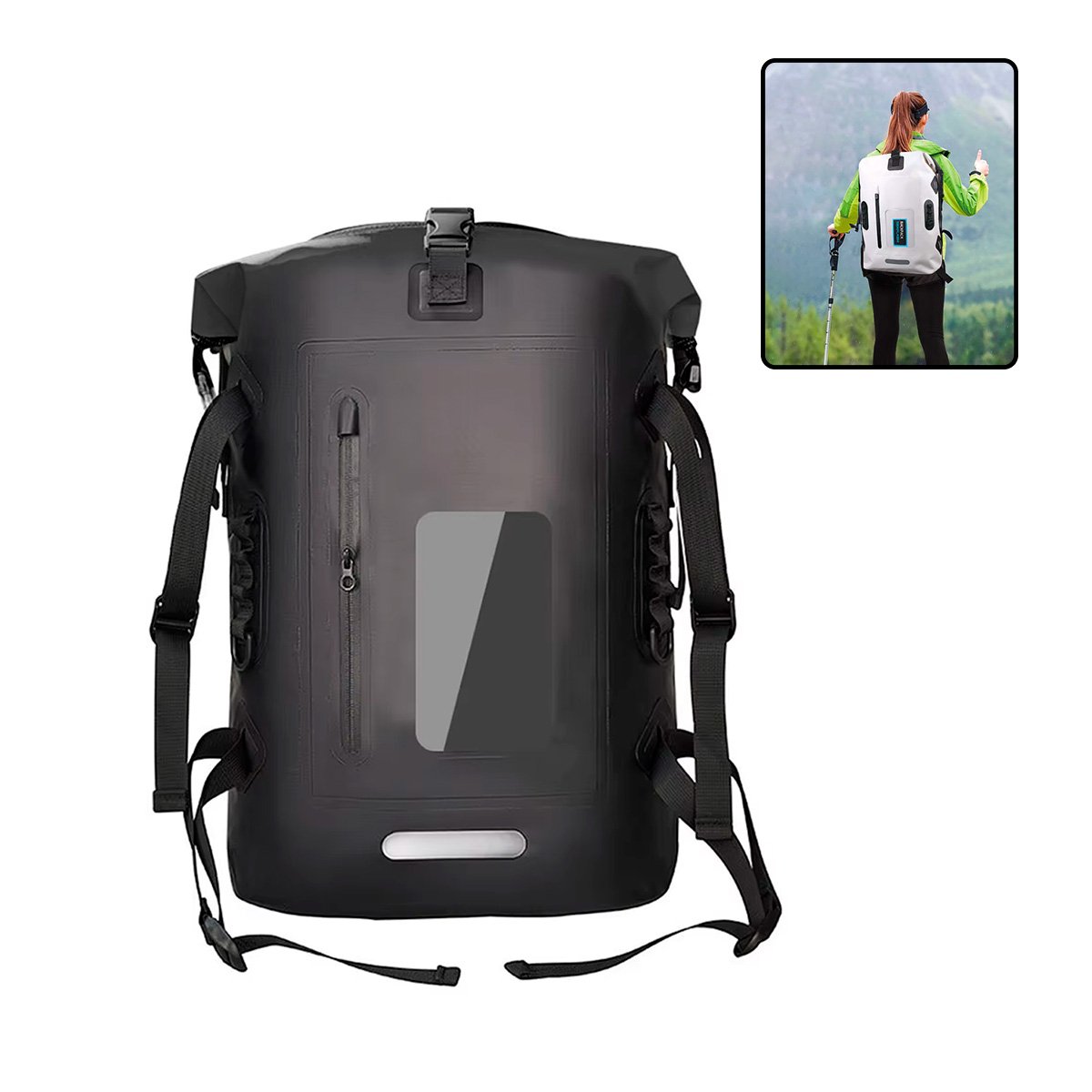 Morral Impermeable Bolsa Bolso Maleta 100% Resistente A Agua