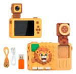 Cámara Digital 1080p Para Niños De Figuras Juegos Foto Video Naranja - Artículos Altagama 1 D_649805-MCO116723027268_092026-F.jpg