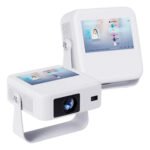 Proyector Con Enfoque Automático Y Pantalla Táctil Uhd Wifi
