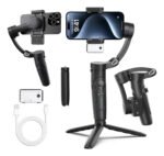 Gimbal Estabilizador Para Celular Seguimiento Facial Luz Led