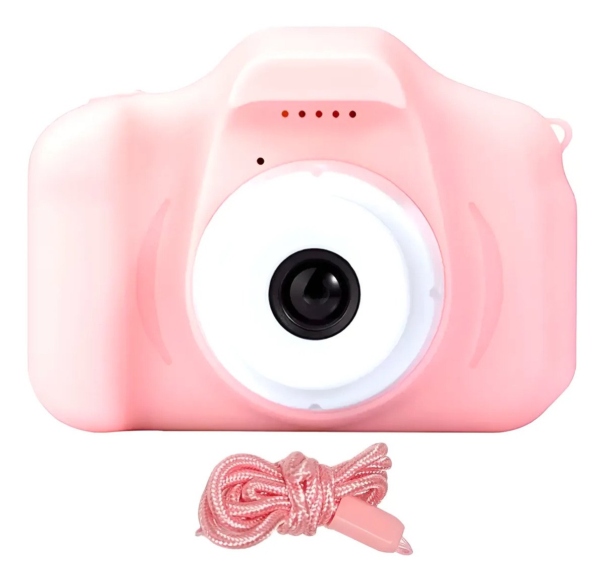 Cámara Digital Niños Para Tomar Fotografía Video Con Juegos Rosa
