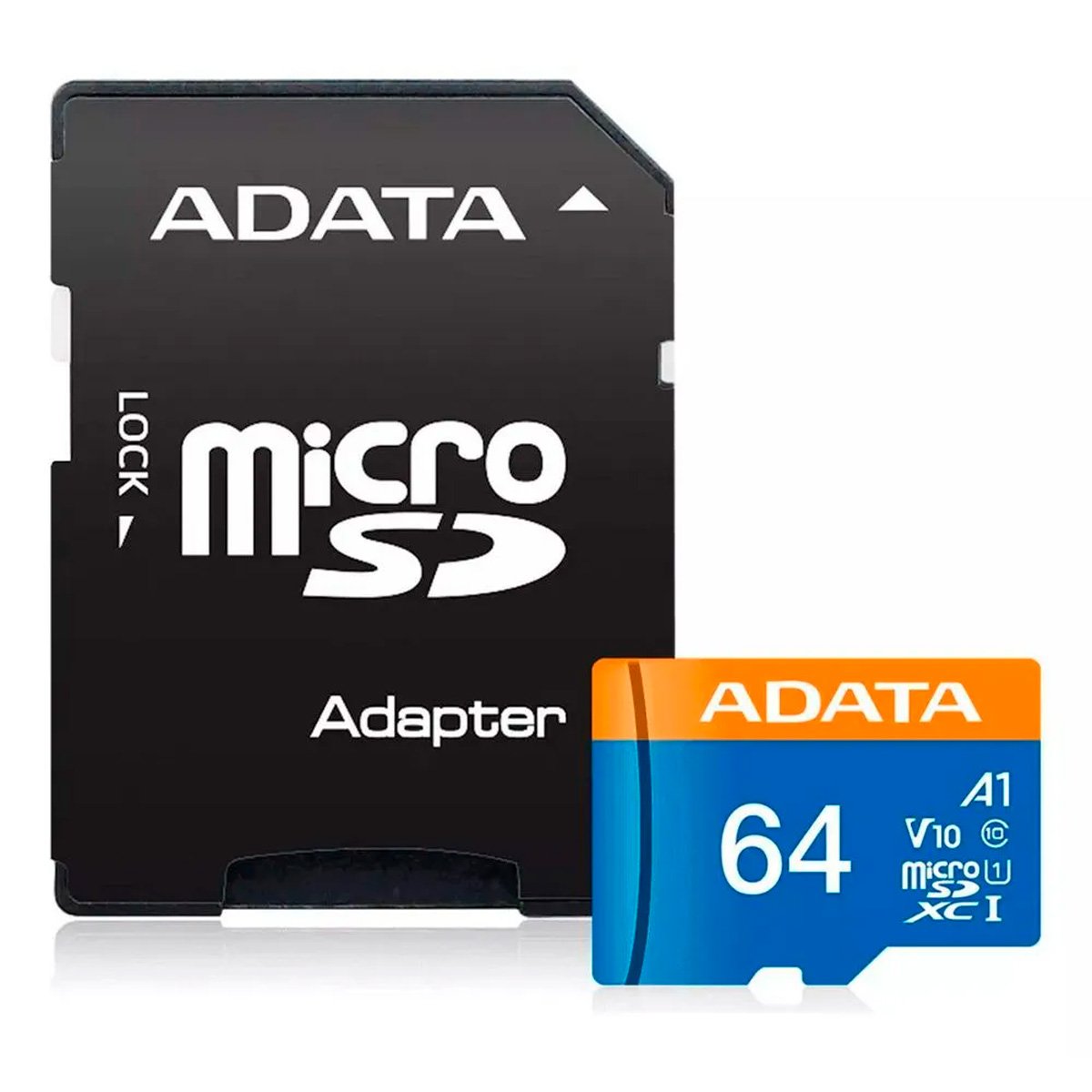 Tarjeta De Memoria Micro Sd 64gb Clase 10 Velocidad 100mb/s