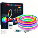 Cinta Manguera De Luz Led Neón Rgb 10m Flexible Conexión Usb